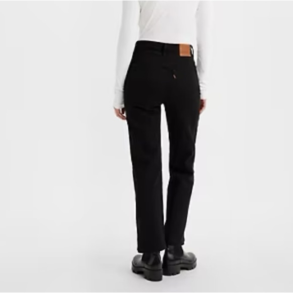 Levi Ribcage Straight Ankle Jeans